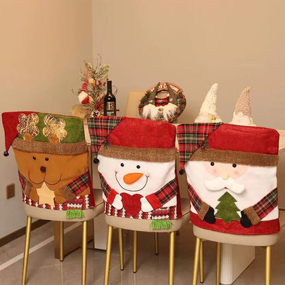 Oferta de Hermosas Fundas🎅Navideñas para Silla. 🪑X3 $146000🪑X4 $173000 🪑X6 $227000